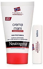 Духи, Парфюмерия, косметика Набор - Neutrogena Norwegian Formula (h/cr/75ml + lip/balm/4.8g)