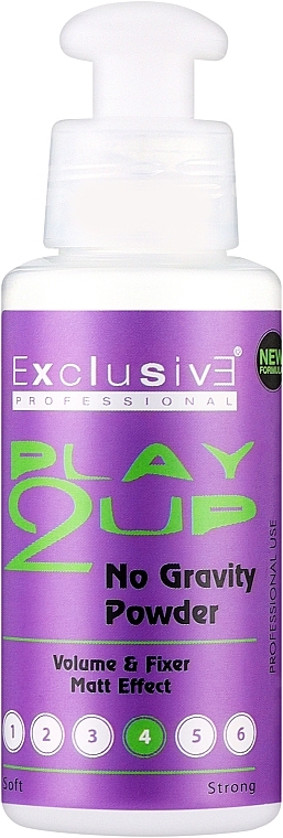 Легкая пудра для объема волос - Exclusive Professional Play2Up No Gravity Powder — фото N1