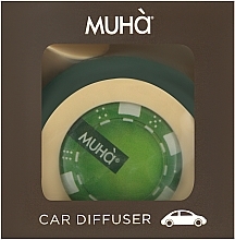 Парфумерія, косметика Освіжувач повітря для автомобіля - Muha Car Symbol Fiches Verde Molsto Supremo