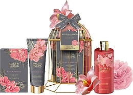 Духи, Парфюмерия, косметика Набор, 6 продуктов - Baylis & Harding Boudoire Tropical Paradise Vanity Organiser Gift Set