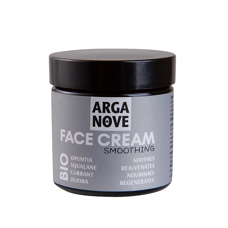Натуральный разглаживающий крем для лица - Arganove Face Cream Smoothing — фото N1