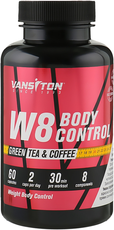 Пищевая добавка "Жиросжигатель. W8" - Vansiton W8 Body Control — фото N1