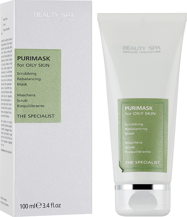 Маска-пилинг для очищения пор кожи лица - Beauty Spa The Specialist Purimask For Oily Skin — фото N2