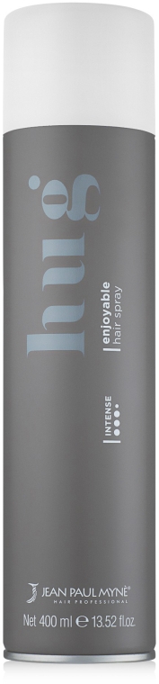 Лак для волосся сильної фіксації - Jean Paul Myne Hug Enjoyable Intense Hair Spray — фото N1