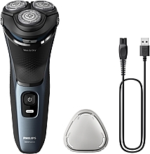 Парфумерія, косметика Електробритва для сухого та вологого гоління - Philips Shaver 3000 Series S3144/00