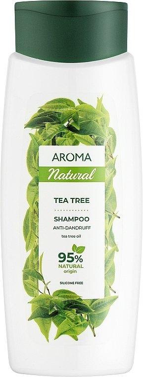 Шампунь для волосся "Чайне дерево" - Aroma Natural — фото N1