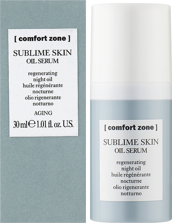 Восстанавливающая сыворотка для лица - Comfort Zone Sublime Skin Oil Serum — фото N2