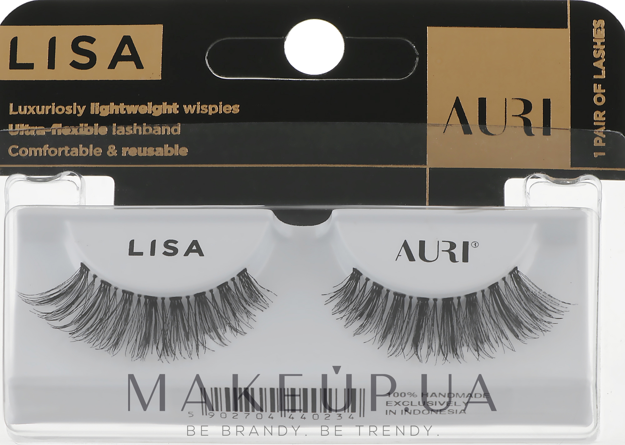 Накладные ресницы - Inter-Vion Lisa Lashes — фото 2шт