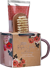 Парфумерія, косметика Набір - Baylis & Harding Royale Garden Mug Set (h/cr/130ml + nail/brush/1pcs + mug/1pcs)