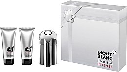 Парфумерія, косметика Montblanc Emblem Intense - Набір (edt/100ml + a/sh/balm/100ml + sh/gel/100ml)