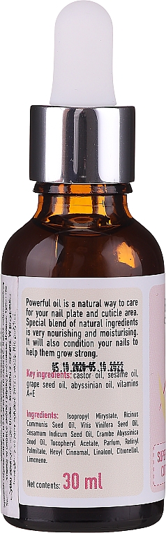 Укрепляющее масло для кутикулы и ногтей - Eco U Super Strengthening Cuticle & Nail Oil — фото N2