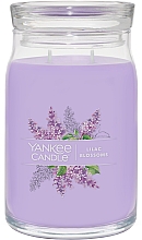 Ароматична свічка в банці "Лимон і лаванда", 2 ґноти - Yankee Candle Lemon Lavender — фото N2