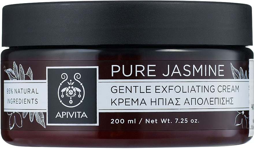 Деликатно отшелушивающий крем «Чистый жасмин» - Apivita Gentle Exfoliating Cream