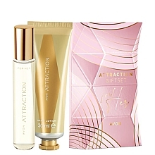 Духи, Парфюмерия, косметика Avon Attraction for Her - Набор (edp/10ml + h/cr/30ml)