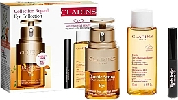 Набор - Clarins Double Serum Eye Value Pack (eye/ser/20ml + mascara/3ml + oil/50ml) — фото N1