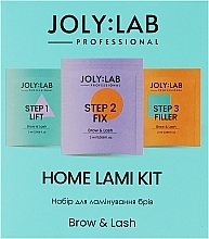 Набор для ламинирования бровей - Joly:Lab Home Lami Kit — фото N1