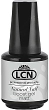 Духи, Парфюмерия, косметика Матовый гель для ламинирования ногтей - LCN Natural Nail Boost Gel Matt