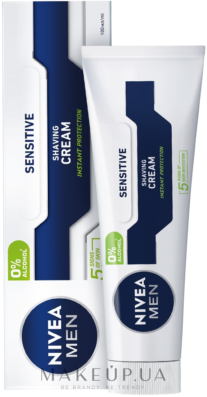 Крем для бритья для чувствительной кожи - NIVEA MEN Sensitive Shaving Cream — фото 100ml