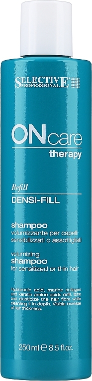 Шампунь-філер для догляду за пошкодженим або тонким волоссям - Selective Professional On Care Densi-Fill Shampoo — фото N1
