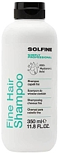 Шампунь для тонкого волосся - Solfine Fine Hair Shampoo — фото N1