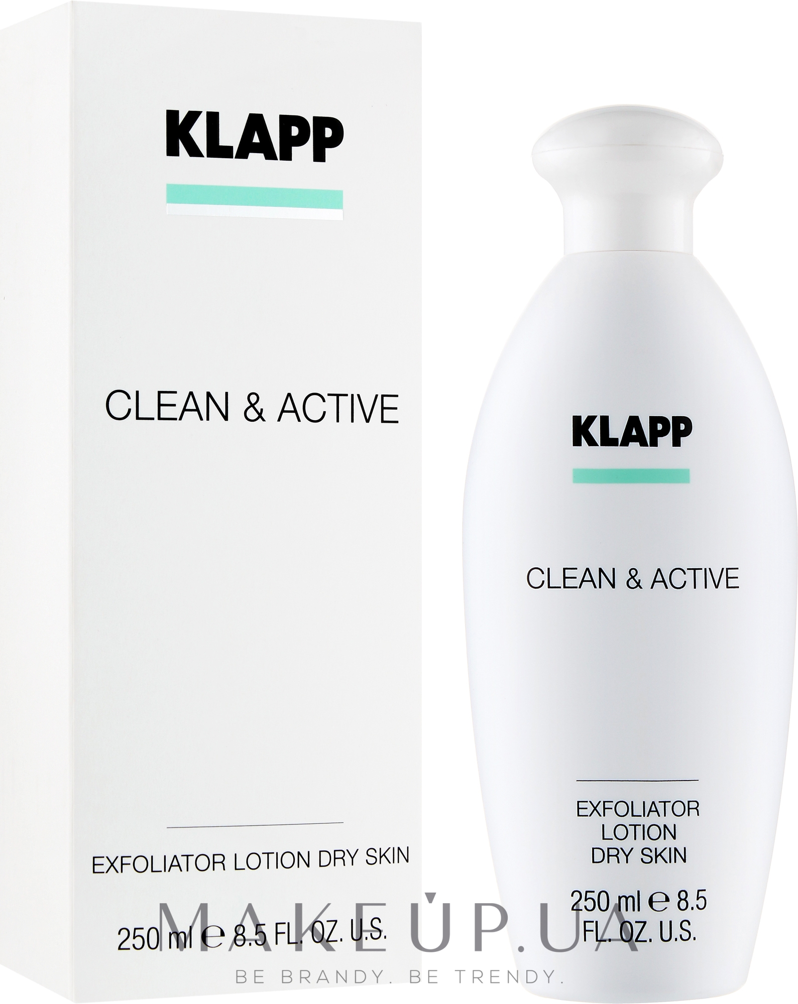 Эксфолиатор для сухой кожи - Klapp Clean & Active Exfoliator Dry Skin — фото 250ml