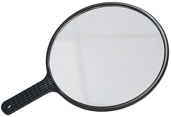 Дзеркало із круглою ручкою, чорне - Xhair — фото N1