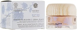 Крем под глаза - Naobay Cosmos Detox Soft Eye Contour&Cream — фото N2