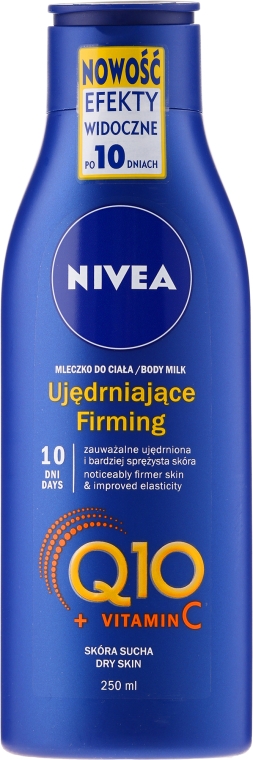 Лосьон укрепляющий для сухой кожи - NIVEA Q10 + Vitamin C Body Lotion — фото N1
