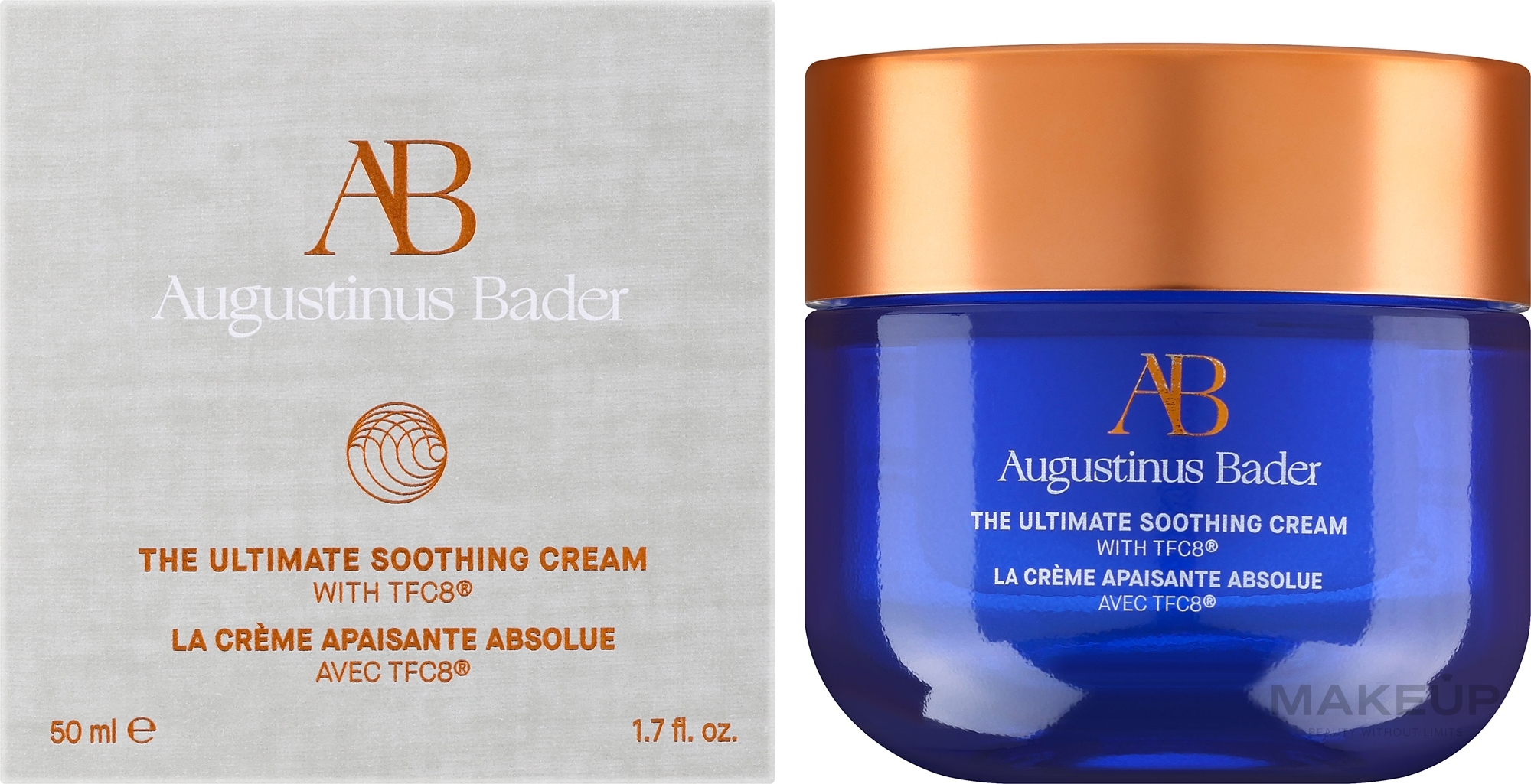 Заспокійливий крем для обличчя - Augustinus Bader The Ultimate Soothing Cream — фото 50ml