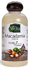 Парфумерія, косметика Олія для волосся - Dabur Vatika Macadamia Hair Oil Pure Plus