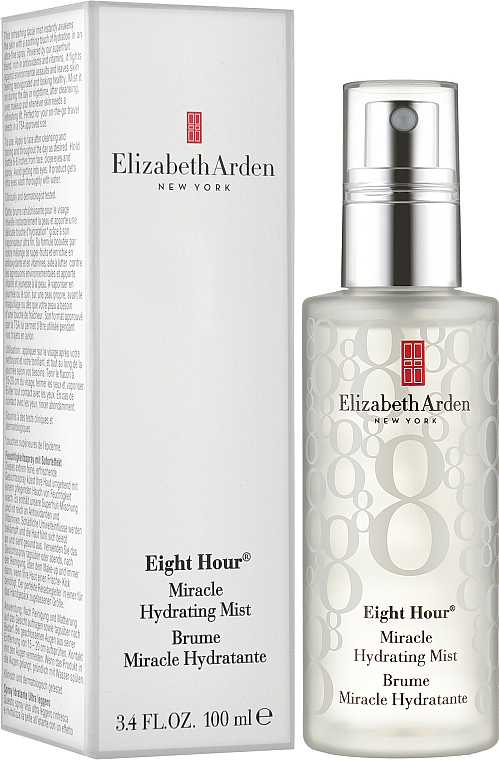Волшебная увлажняющая дымка - Elizabeth Arden Eight Hour Cream Miracle Hydrating Mist — фото N2