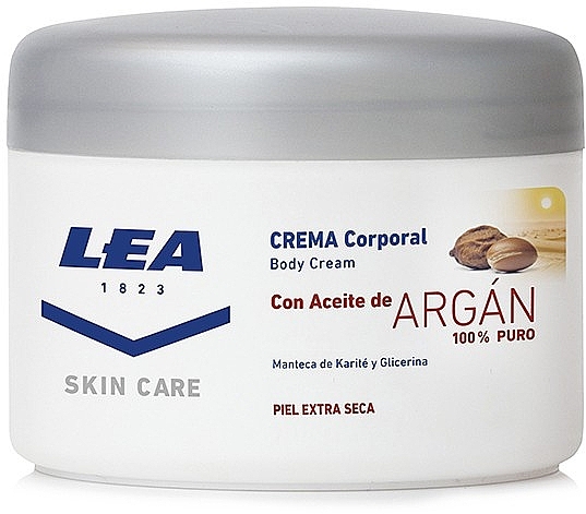 Питательный крем для тела с аргановым маслом - Lea Body Cream With Argan Oil — фото N1