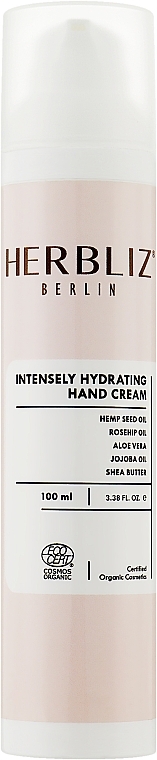 Крем для рук - Herbliz Intensely Hydrating Hand Cream