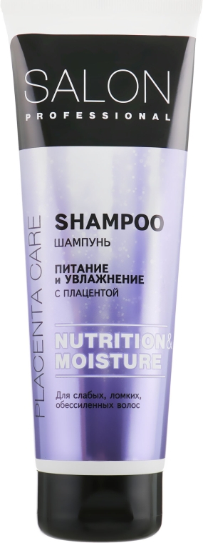 Шампунь для ломких и ослабленных волос - Salon Professional Nutrition and Moisture — фото N1