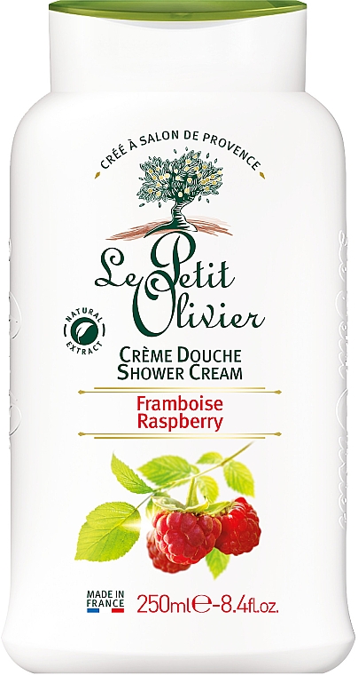 Крем для душу "Малина" - Le Petit Olivier Shower Cream Raspbery — фото N1