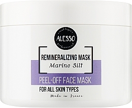 Реминерализирующая альгинатная маска с морским илом - Alesso Professionnel Alginate Peel-Off Face Mask  — фото N2