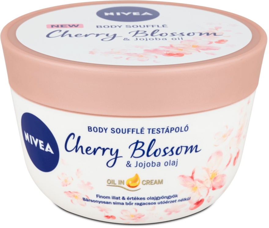 Суфле для тела с вишней и маслом жожоба - Nivea Body Souffle Cherry Blossom & Jojoba Oil