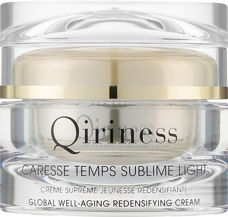 Омолоджувальний відновлювальний крем для обличчя - Qiriness Caresse Temps Sublime Light — фото N1