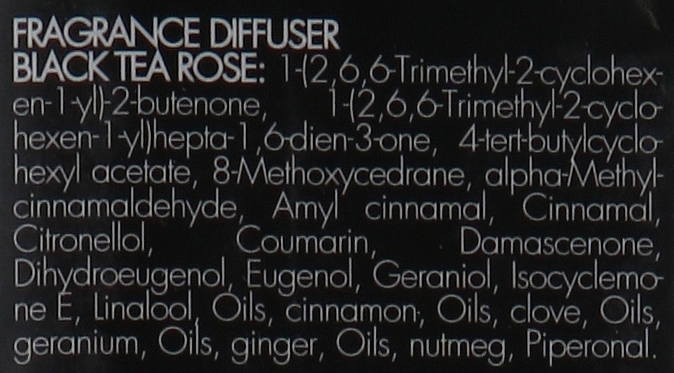 Аромадиффузор - Millefiori Milano Black Tea Rose Fragrance Diffuser — фото N5