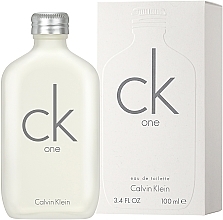 Calvin Klein CK One - Туалетная вода — фото N2