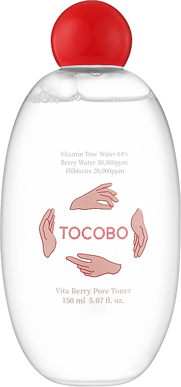 Тонер для звуження пор - Tocobo Vita Berry Pore Toner — фото N1