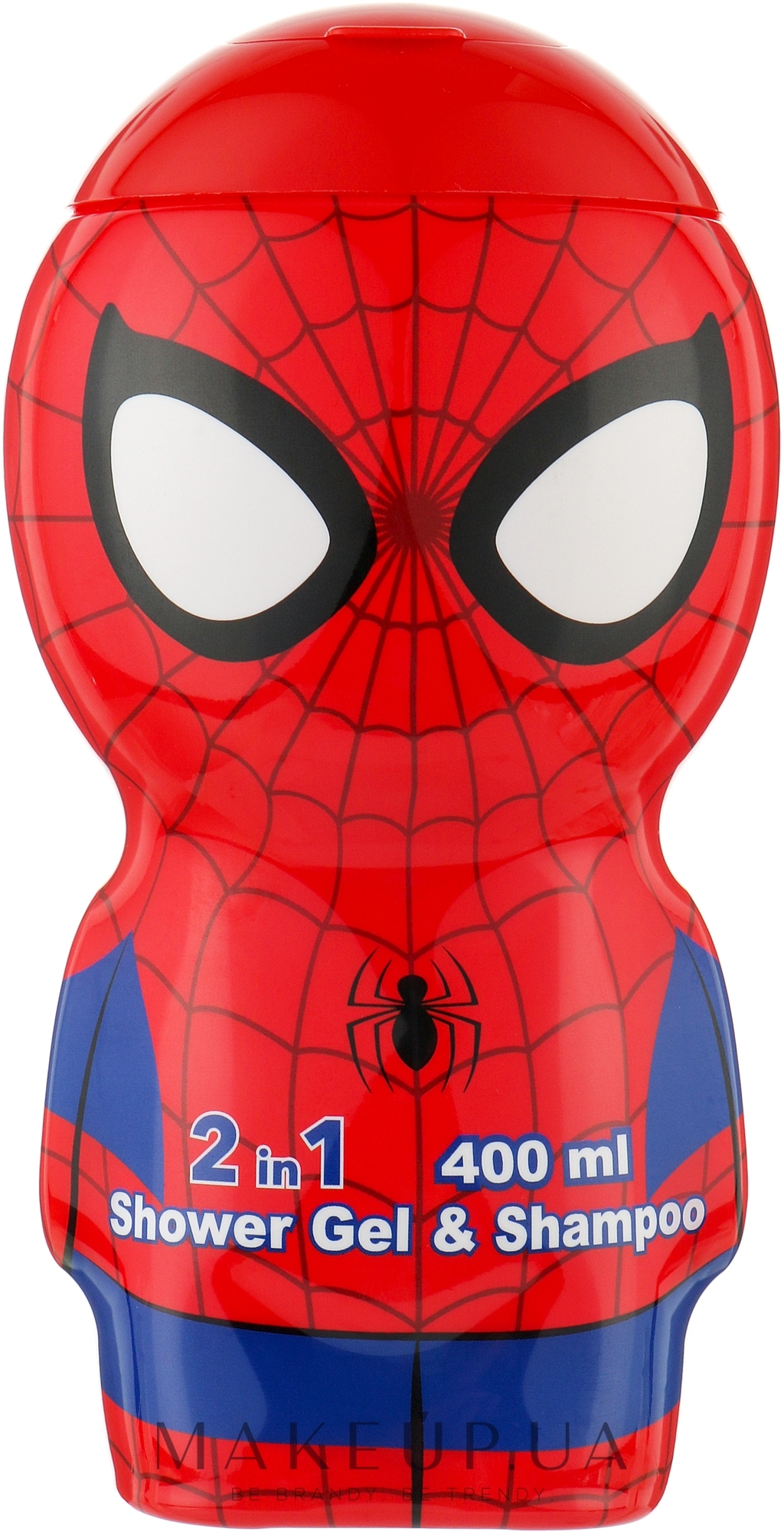 Шампунь-гель для душу 2D - Air-Val International Spider-man Shower Gel & Shampoo 2D — фото 400ml