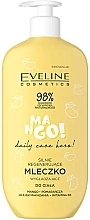 Восстанавливающее и разглаживающее молочко «Манго» - Eveline Cosmetics Daily Care Hero Mango Regenerating Body Milk — фото N1