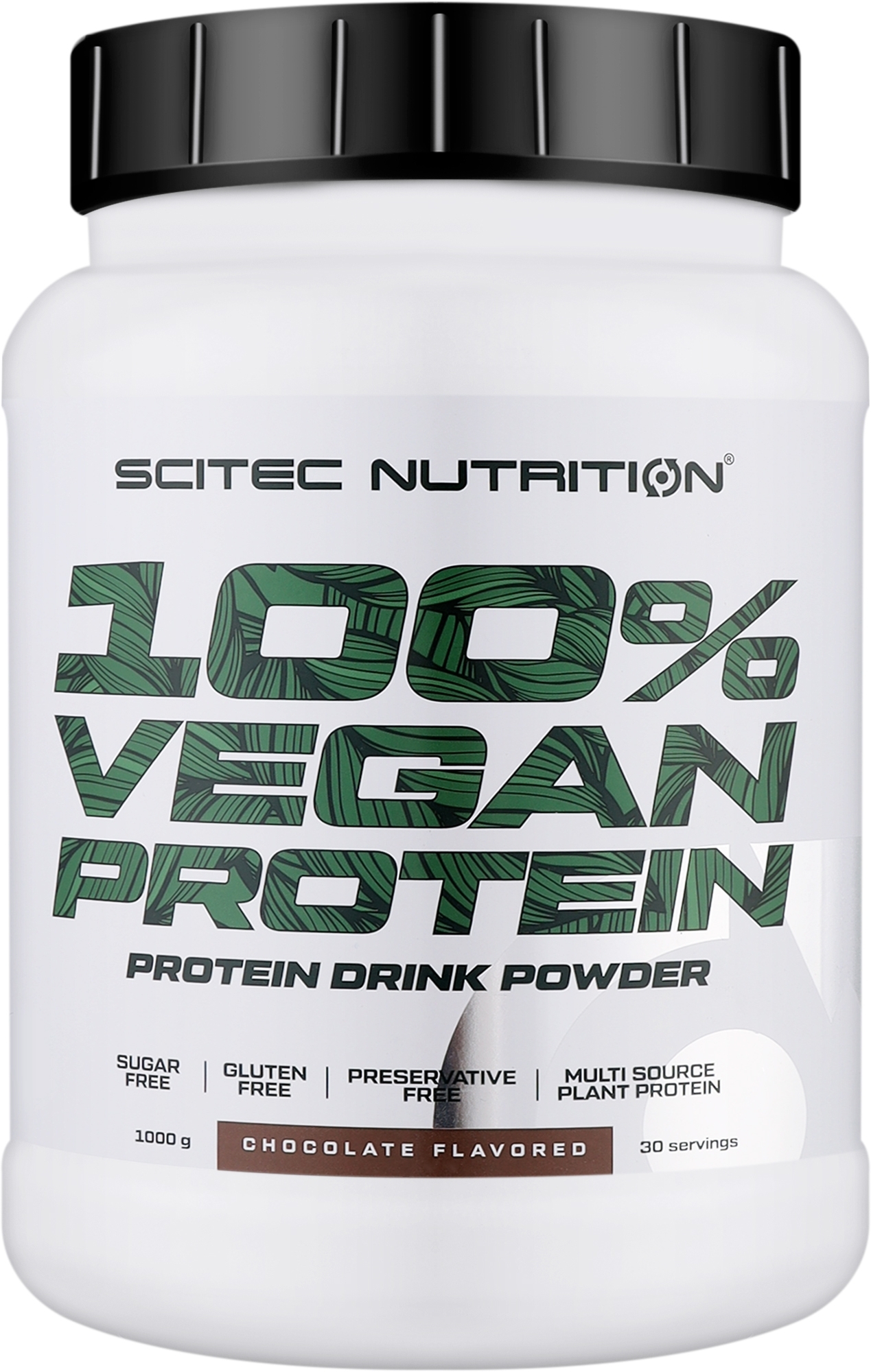 Рослинний протеїн "Шоколад" - Scitec Nutrition 100% Vegan Protein Chocolate — фото 1000g