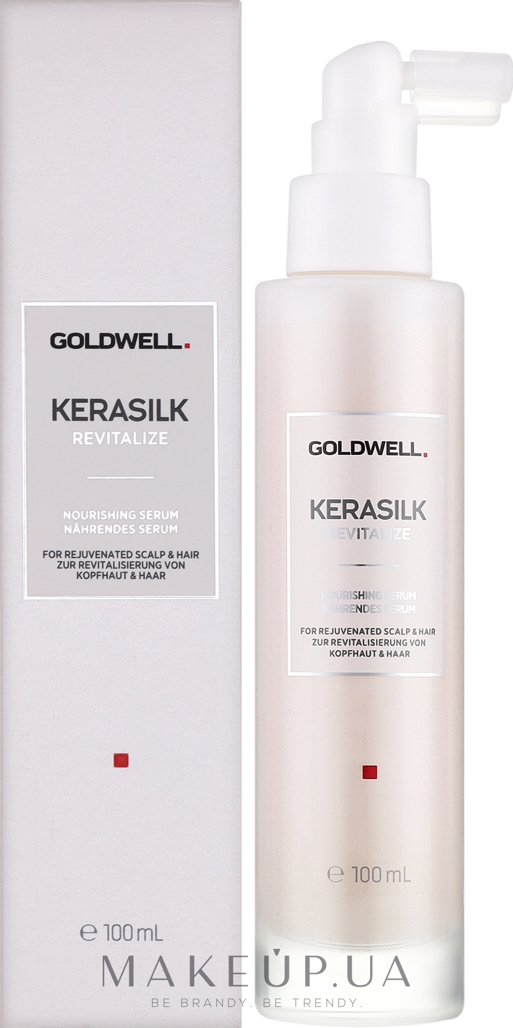 Сироватка живильна для волосся і шкіри голови - Goldwell Kerasilk Revitalize Nourishing Serum — фото 100ml