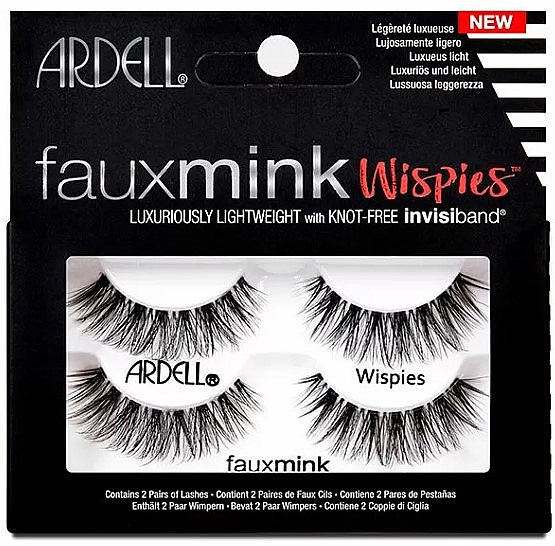 Набор накладных ресниц - Ardell Faux Mink Multipack Twin Pack Wispies — фото N1