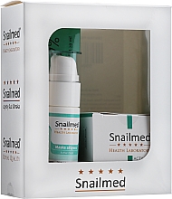 Набір проти прищів №2 - Snailmed (f/mask/20ml + acne/cr/60ml + f/mask/30ml) — фото N1