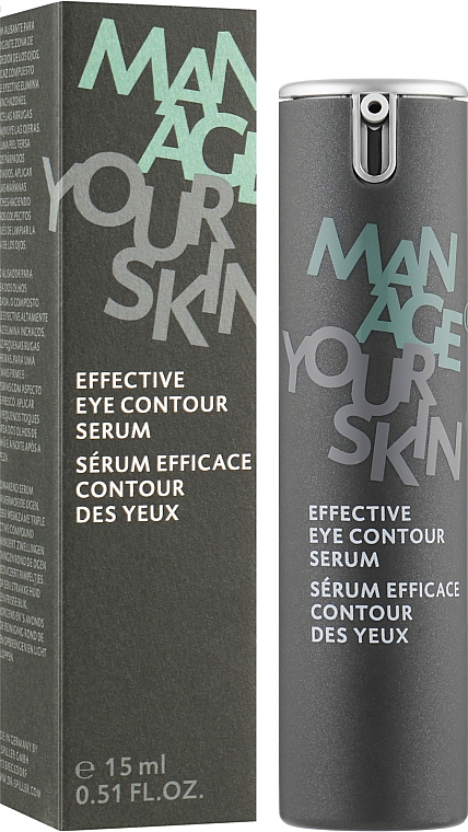 Ефективна сироватка для шкіри навколо очей - Dr. Spiller Manage Your Skin Effective Eye Contour Serum — фото N2