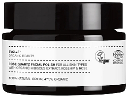 Парфумерія, косметика Скраб для обличчя - Evolve Organic Beauty Rose Quartz Facial Polish