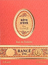 Духи, Парфюмерия, косметика Rance 1795 Reve D'ete - Туалетная вода (пробник)